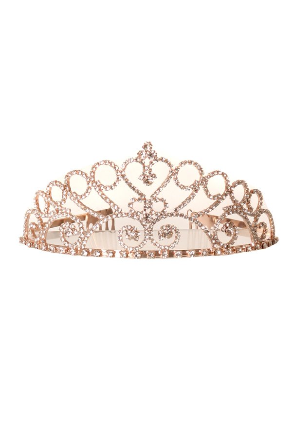 Girl pageant crown with Rhinestone