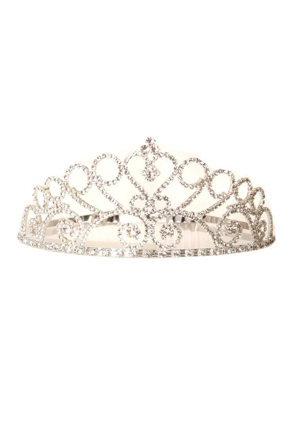 Girl pageant crown with Rhinestone