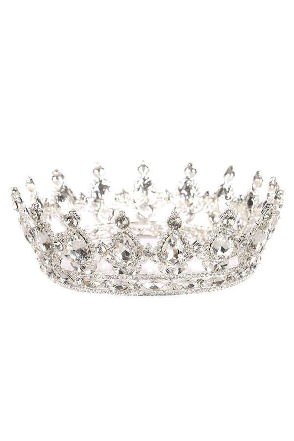 Girl pageant crown with bobby pins